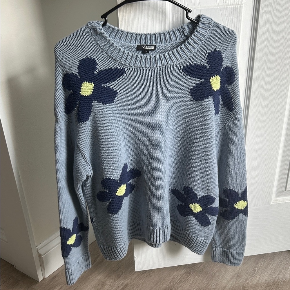 VINTAGE floral sweater